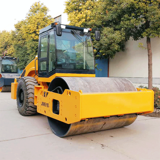 Rodillo oscilatorio vibratorio de tambor simple de 6 toneladas Rodillos para construcción de carreteras