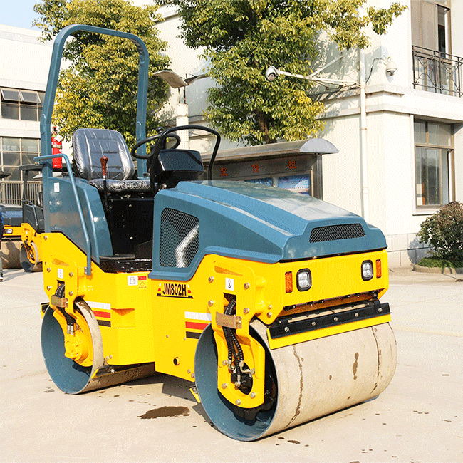 Caminata vibratoria hidráulica completa de 500 kg 800 kg detrás del rodillo compactador