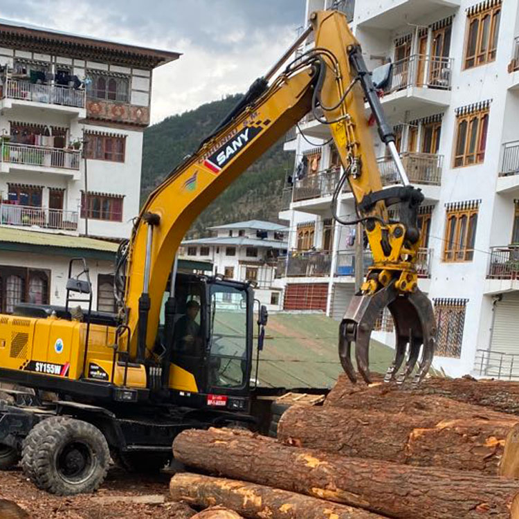 Garfio hidráulico para excavadora 1-50T