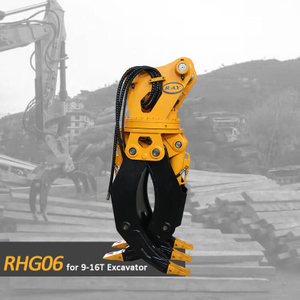 Garfio de madera del excavador del OEM modelo RHG06 para el excavador 9-16 T
