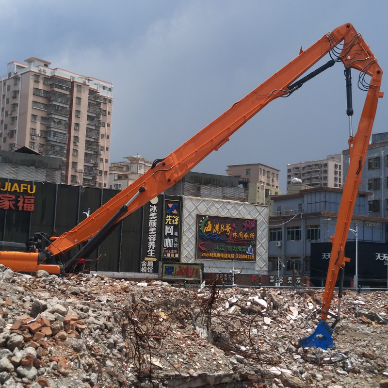 Pluma y brazo de largo alcance de 15 metros para excavadora 20T