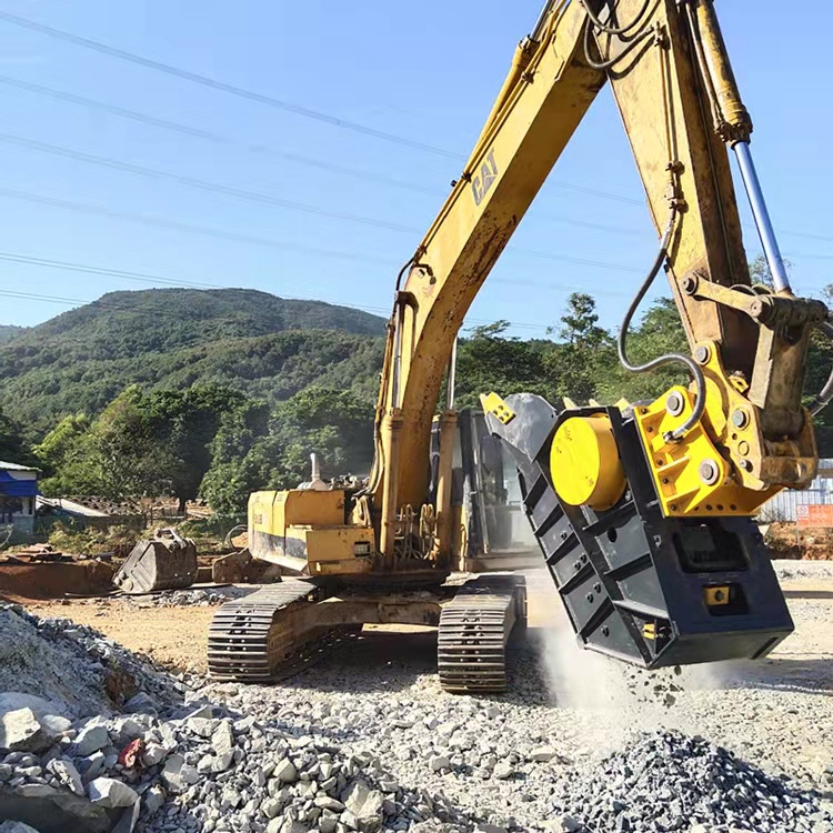 Cucharón concreto de la trituradora del asfalto de la piedra de Hardox del mandíbula concreto para el excavador 20-27T