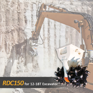 Accesorio cortador de tambor RDC150 para excavadora