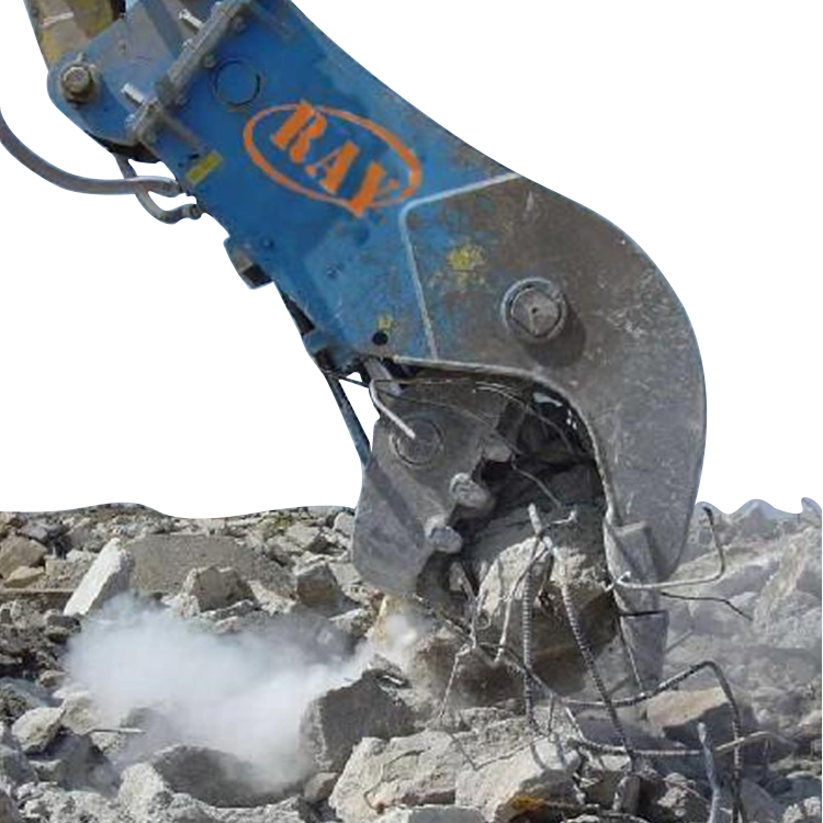 ¿Qué es el pulverizador de hormigón hidráulico para excavadora?¿Cómo funciona? ¿Cómo elegir?