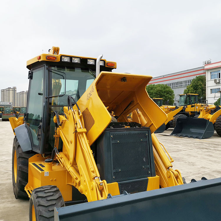 Fabricante de retroexcavadora 4x4 China, miniexcavadora retroexcavadora de ruedas de 8 toneladas con accesorios