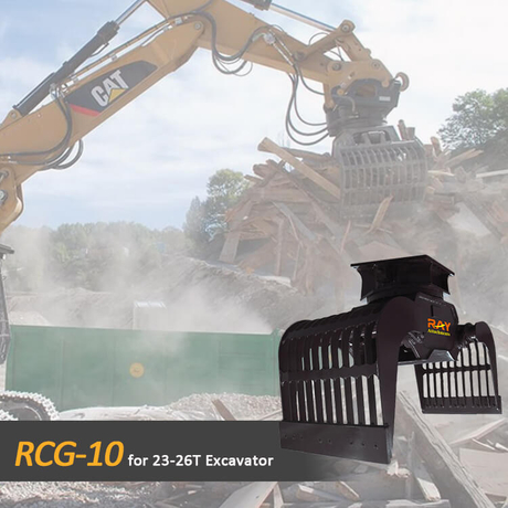 Garra de demolición para excavadora de 23-26 toneladas RCG-10