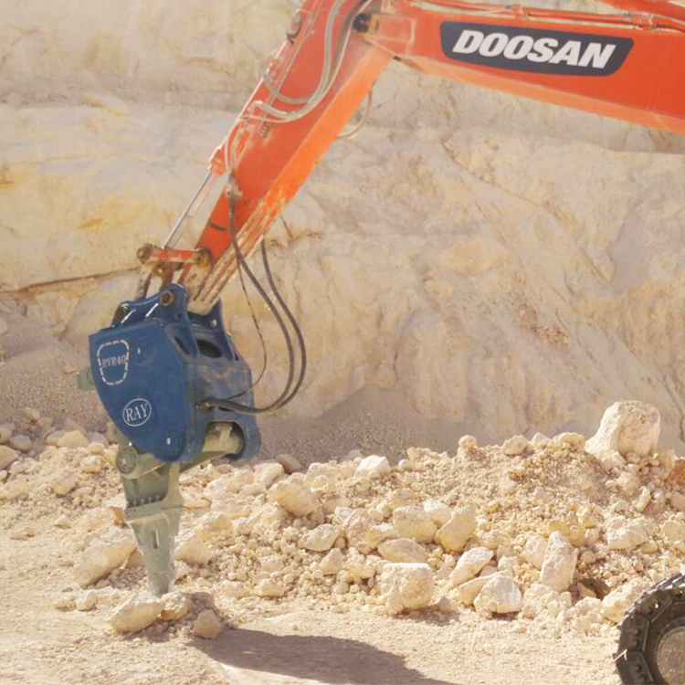 Minería de piedra caliza saudita: eficiencia de 3 a 5 veces mayor con desgarradores de alta frecuencia