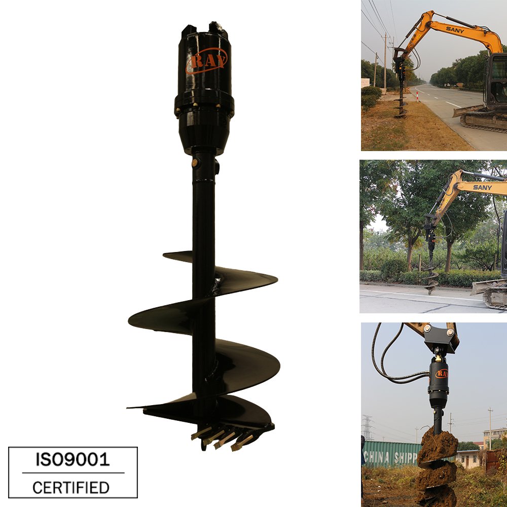 Taladro de tierra modelo REA12000 para excavadora 13-17T