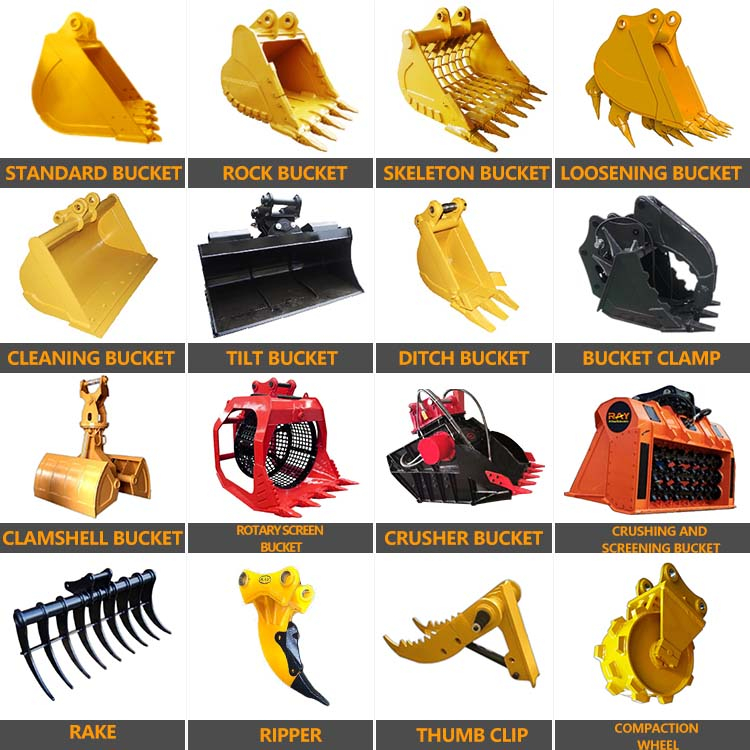 Venta al por mayor Excavadora PC400 Rock Bucket Clamp para ventas