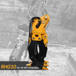 Pinza de madera modelo RHG10 para excavadora de 24-30 T