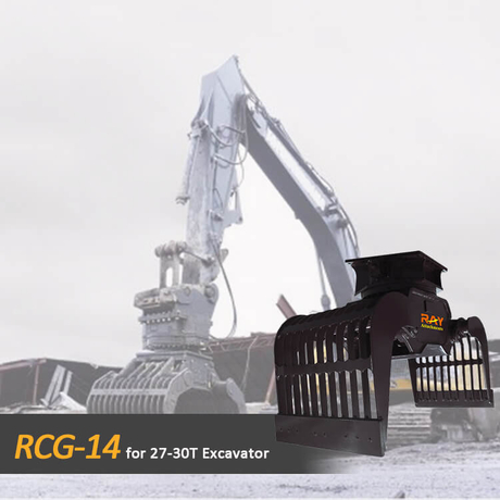 Garfio clasificador de demolición para excavadora de 27-30 toneladas RCG-14